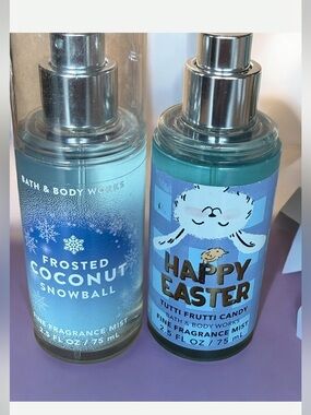 $ Sale Bath & Body Works Frosted Coconut and Happy Easter scent mists
